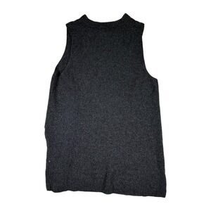 Polo Ralph Lauren Women's Gray Wool Merino Cashmere Sweater Vest‎ Size XL